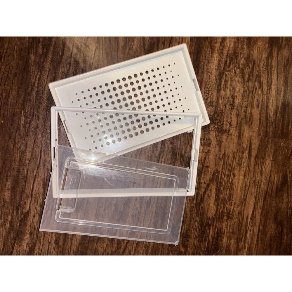 Used 12 Piece Stackable Shoe Storage Box Plastic Sneaker Display Case Organizer